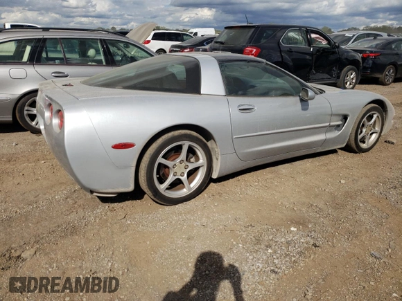 2000 Chevrolet Corvette with VIN 1G1YY22G7Y5103683, listed as a Copart auction lot 69292574 with 104,614 mi miles and Salvage Title. Bid and sale history available at carsss.com. Image 3.