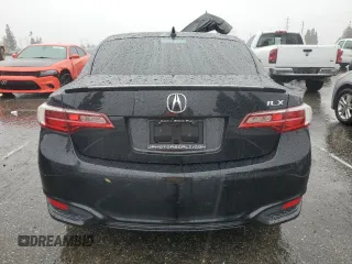 2016 Acura ILX w/Premium/A-SPEC Pkg with VIN 19UDE2F86GA006998, listed as a Copart auction lot 45382875 with 133,203 mi miles and Salvage Title. Bid and sale history available at carsss.com. Image 6.