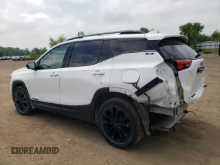 2020 GMC Terrain SLE z VIN 3GKALMEV4LL209390, wystawiony jako Copart lot #59843125 z przebiegiem 91 773 mil mil oraz Szkoda całkowita • Salvage title. Historia ofert i sprzedaży dostępna na DreamBid. Obrazek 2.