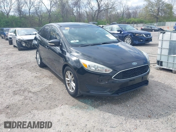 2015 Ford Focus SE with VIN 1FADP3F2XFL313187, listed as a IAAI auction lot 42083426 with 96,562 mi miles and . Bid and sale history available at carsss.com. Image 1.