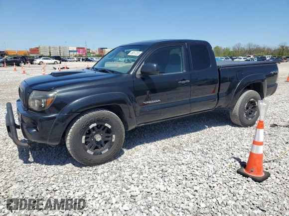 2005 Toyota Tacoma with VIN 5TEUU42N25Z066191, listed as a Copart auction lot 55097255 with 224,784 mi miles and Clean Title. Bid and sale history available at DreamBid. Image 1.