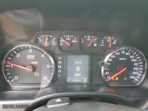 2018 Chevrolet Silverado 1500 Work Truck with VIN 1GCNCNEH6JZ316864, listed as a Copart auction lot 49842485 with 70,028 mi miles and Salvage Title. Bid and sale history available at carsss.com. Image 9.