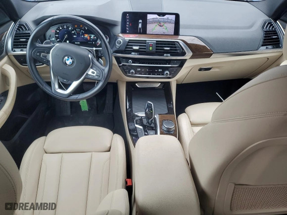 2019 BMW X3 xDrive30i with VIN 5UXTR9C5XKLP93273, listed as a Copart auction lot 47653755 with 42,664 mi miles and Salvage Title. Bid and sale history available at carsss.com. Image 8.