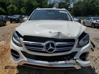 2017 Mercedes-Benz GLE 350 with VIN 4JGDA5JB6HA853368, listed as a Copart auction lot 57012235 with 165,602 mi miles and Salvage title. Bid and sale history available at DreamBid. Image 5.