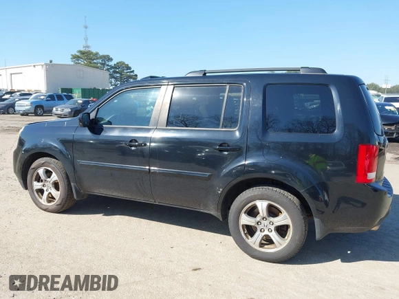 2012 Honda Pilot EX-L with VIN 5FNYF3H56CB037143, listed as a IAAI auction lot 41791166 with 191,262 mi miles. Bid and sale history available at carsss.com. Image 14.