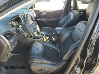 2021 Jeep Cherokee Altitude with VIN 1C4PJLLB9MD112353, listed as a Copart auction lot 48692805 with 93,074 mi miles and Salvage Title. Bid and sale history available at carsss.com. Image 7.