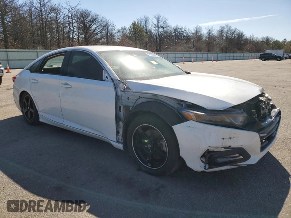 2022 Honda Accord Sedan Sport SE with VIN 1HGCV1F41NA069815, listed as a Copart auction lot 49260765 with 29,419 mi miles and Salvage Title. Bid and sale history available at carsss.com. Image 4.