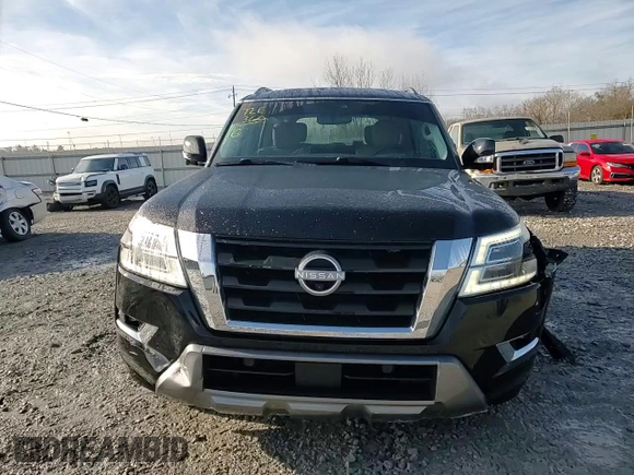 2021 Nissan Armada SL z VIN JN8AY2BC8M9145034, wystawiony jako Copart lot #42877325 z przebiegiem 76 272 mil mil oraz Szkoda całkowita • Salvage title. Historia ofert i sprzedaży dostępna na DreamBid. Obrazek 12.