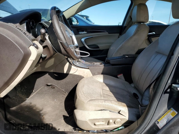 2011 Buick Regal CXL RL1 with VIN W04GN5EC0B1010261, listed as a Copart auction lot 51707035 with 168,136 mi miles and Clean Title. Bid and sale history available at carsss.com. Image 7.