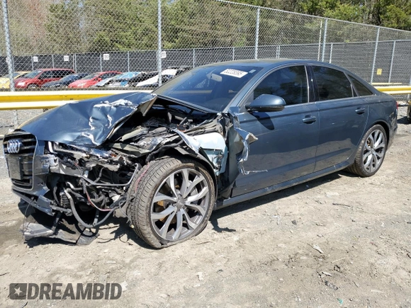 2014 Audi A6 Prestige z VIN WAUHGAFCXEN115962, wystawiony jako Copart lot #52228395 z przebiegiem 134 622 mil mil oraz Szkoda całkowita • Salvage title. Historia ofert i sprzedaży dostępna na DreamBid. Obrazek 1.