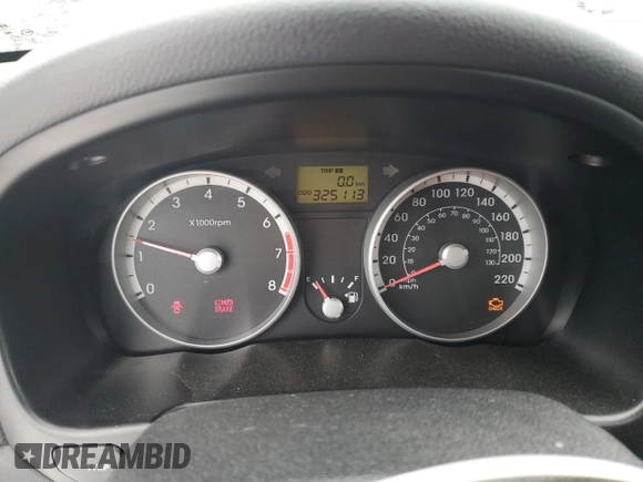2009 Hyundai Accent Man L with VIN KMHCN35CX9U125639, listed as a Copart auction lot 42422965 with 325,113 mi miles and Clean Title. Bid and sale history available at carsss.com. Image 9.