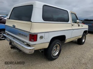 1980 Chevrolet Blazer с VIN CKL18AF139471, выставлен на аукционе Copart как лот 74931074 с пробегом 6 338 миль миль и Списание • Salvage title. История ставок и продаж доступна на DreamBid. Изображение 3.