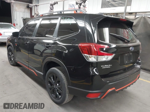 2024 Subaru Forester Special Sports with VIN JF2SKAEC0RH403326, listed as a IAAI auction lot 42053901 with 12,583 mi miles and . Bid and sale history available at DreamBid. Image 3.
