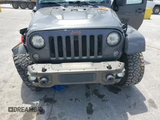 2017 Jeep Wrangler Unlimited 75th Anniversary with VIN 1C4BJWEG2HL503506, listed as a Copart auction lot 57046545 with 114,478 mi miles and Salvage title. Bid and sale history available at DreamBid. Image 11.