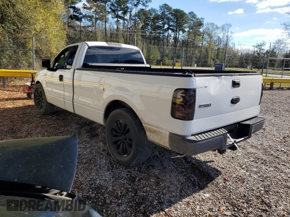 2008 Ford F-150 XL with VIN 1FTRF12W78KE35224, listed as a Copart auction lot 86400554 with Not Provided miles and Salvage Title. Bid and sale history available at carsss.com. Image 2.