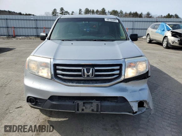 2012 Honda Pilot LX with VIN 5FNYF4H24CB082609, listed as a Copart auction lot 48785905 with 249,120 mi miles and Salvage Title. Bid and sale history available at carsss.com. Image 5.