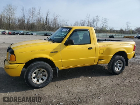 2002 Ford Ranger XL with VIN 1FTYR10U52PB33218, listed as a Copart auction lot 54787415 with 114,449 mi miles and Clean Title. Bid and sale history available at carsss.com. Image 1.