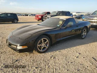 2002 Chevrolet Corvette with VIN 1G1YY32G125109959, listed as a Copart auction lot 48794315 with 34,937 mi miles and Salvage Title. Bid and sale history available at carsss.com. Image 1.