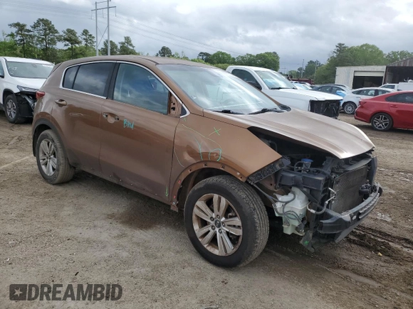 2018 Kia Sportage LX with VIN KNDPM3AC3J7474000, listed as a Copart auction lot 51042015 with 207,148 mi miles and Salvage Title. Bid and sale history available at DreamBid. Image 4.