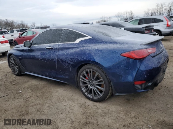 2017 Infiniti Q60 Red Sport 400 с VIN JN1FV7EK4HM611381, выставлен на аукционе Copart как лот 84266544 с пробегом 97 162 миль миль и Списание • Salvage title. История ставок и продаж доступна на DreamBid. Изображение 2.