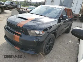 2018 Dodge Durango R/T с VIN 1C4SDHCT7JC186489, выставлен на аукционе Copart как лот 49089394 с пробегом 94 301 миль миль и Списание • Salvage title. История ставок и продаж доступна на DreamBid. Изображение 1.