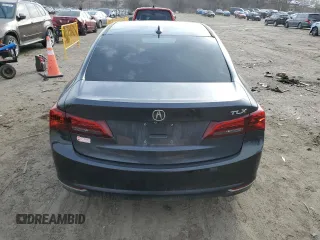 2016 Acura TLX V6 with VIN 19UUB2F3XGA011795, listed as a Copart auction lot 44322505 with 0 mi miles and Salvage Title. Bid and sale history available at carsss.com. Image 6.