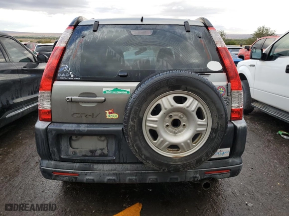 2005 Honda CR-V LX with VIN JHLRD78525C047883, listed as a Copart auction lot 75682004 with 228,299 mi miles and Salvage Title. Bid and sale history available at carsss.com. Image 6.