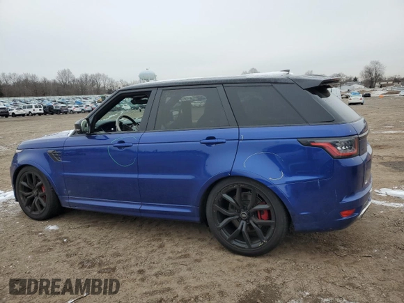 2021 Land Rover Range Rover Sport SVR z VIN SALWZ2RE9MA772872, wystawiony jako Copart lot #44192245 z przebiegiem 68 761 mil mil oraz Szkoda całkowita • Salvage title. Historia ofert i sprzedaży dostępna na DreamBid. Obrazek 2.