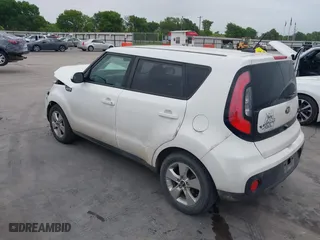 2017 Kia Soul with VIN KNDJN2A23H7457020, listed as a IAAI auction lot 41933705 with 80,887 mi miles. Bid and sale history available at carsss.com. Image 3.