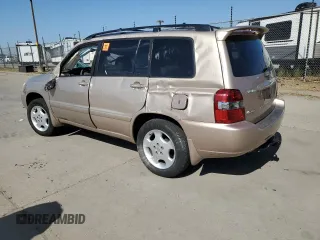 2005 Toyota Highlander with VIN JTEEP21A950069194, listed as a Copart auction lot 55362235 with 160,270 mi miles and Salvage Title. Bid and sale history available at DreamBid. Image 2.