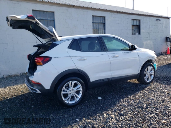 2023 Buick Encore GX Preferred with VIN KL4MMCSL6PB116438, listed as a Copart auction lot 46508135 with 11,502 mi miles and Salvage title. Bid and sale history available at DreamBid. Image 3.