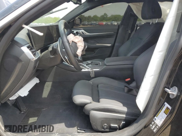 2024 BMW 4 Series 430i xDrive with VIN WBA73AV05RFS27955, listed as a Copart auction lot 59596415 with Not provided miles and Salvage title. Bid and sale history available at DreamBid. Image 7.