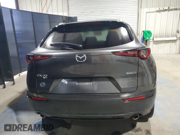2023 Mazda CX-30 S Premium with VIN 3MVDMBDMXPM516001, listed as a Copart auction lot 51858355 with 30,123 mi miles and Clean title. Bid and sale history available at DreamBid. Image 6.