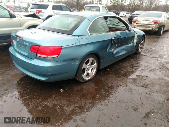 2007 BMW 3 Series 328i z VIN WBAWL13587PX15752, wystawiony jako IAAI lot #41819716 z przebiegiem Nie podano mil oraz . Historia ofert i sprzedaży dostępna na DreamBid. Obrazek 4.