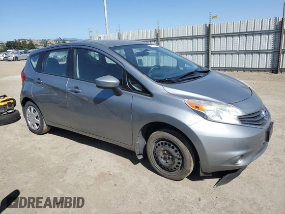 2015 Nissan Note SR with VIN 3N1CE2CP1FL376255, listed as a Copart auction lot 59234455 with 84,686 mi miles and Salvage title. Bid and sale history available at DreamBid. Image 4.