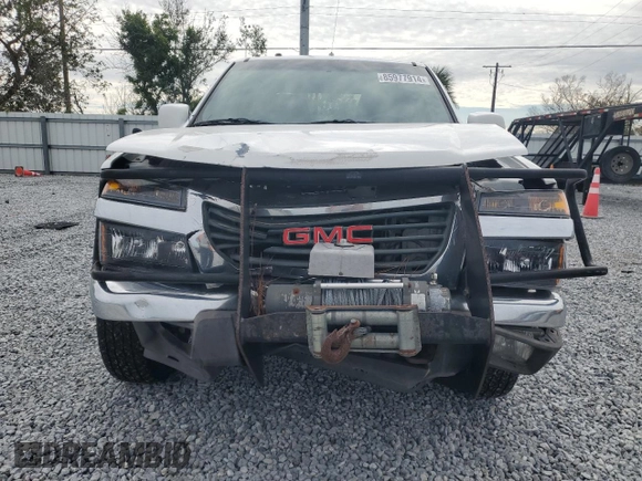 2011 GMC Canyon SLE1 with VIN 1GTH6MFE0B8115617, listed as a Copart auction lot 85977914 with 121,960 mi miles and Non Repairable. Bid and sale history available at carsss.com. Image 5.