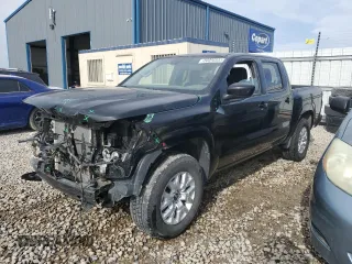 2023 Nissan Frontier SV with VIN 1N6ED1EK2PN654857, listed as a Copart auction lot 52342685 with 22,577 mi miles and Non repairable. Bid and sale history available at DreamBid. Image 1.