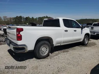 2020 Chevrolet Silverado 1500 Work Truck with VIN 1GCRWAEH5LZ333885, listed as a Copart auction lot 50827635 with 50,572 mi miles and Clean Title. Bid and sale history available at DreamBid. Image 3.