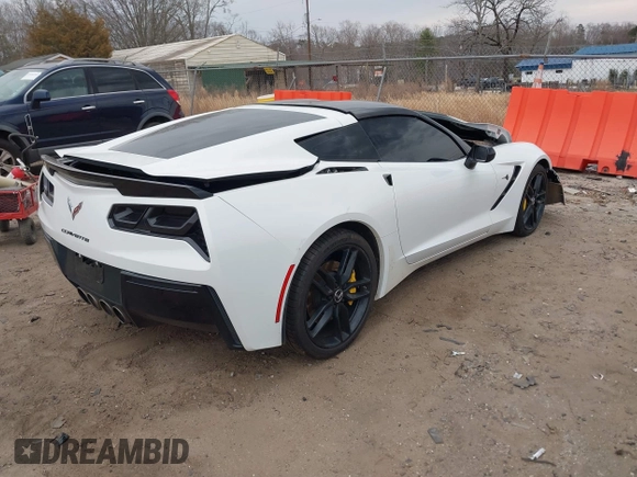 2015 Chevrolet Corvette Z51 2LT with VIN 1G1YK2D72F5122718, listed as a IAAI auction lot 41675614 with 62,381 mi miles and . Bid and sale history available at DreamBid. Image 4.