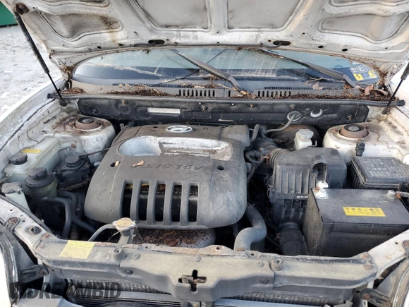 2004 Hyundai Santa Fe with VIN KM8SB12B04U822590, listed as a Copart auction lot 41783245 with 163,315 mi miles and Clean Title. Bid and sale history available at carsss.com. Image 12.