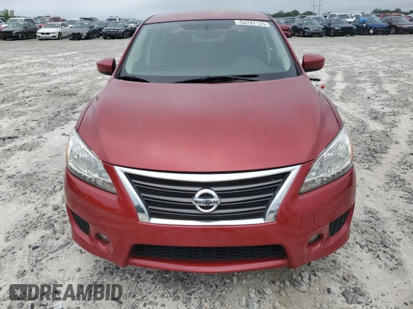 2014 Nissan Sentra SV with VIN 3N1AB7AP4EY284560, listed as a Copart auction lot 53787125 with 121,143 mi miles and Salvage Title. Bid and sale history available at DreamBid. Image 5.