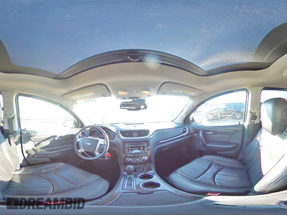 2016 Chevrolet Traverse LTZ with VIN 1GNKVJKD7GJ108028, listed as a Copart auction lot 84948324 with 134,322 mi miles and Salvage Title. Bid and sale history available at DreamBid. Image 14.