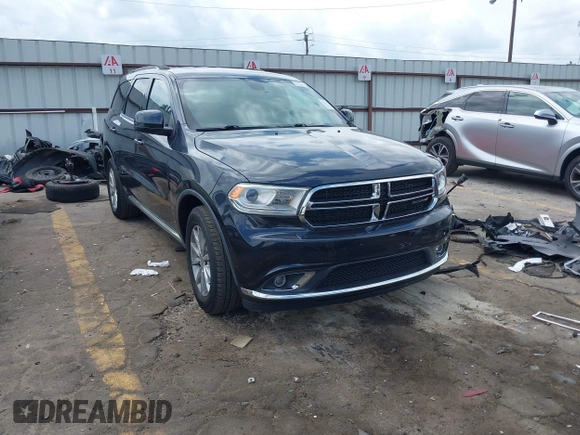 2014 Dodge Durango SXT with VIN 1C4RDHAG5EC286603, listed as a IAAI auction lot 42092392 with 152,503 mi miles and . Bid and sale history available at DreamBid. Image 1.