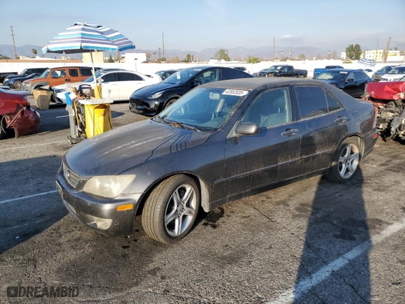 2005 Lexus IS 300 Sport with VIN JTHBD192550097676, listed as a Copart auction lot 42852035 with 164,843 mi miles and Salvage Title. Bid and sale history available at carsss.com. Image 1.