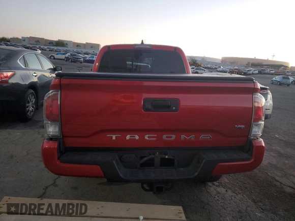 2021 Toyota Tacoma SR5 with VIN 3TYBZ5DN6MT000982, listed as a Copart auction lot 88558335 with 28,991 mi miles and Salvage title. Bid and sale history available at DreamBid. Image 6.