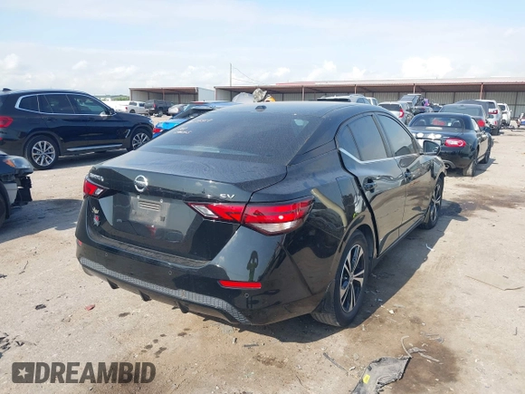 2022 Nissan Sentra SV with VIN 3N1AB8CV2NY294229, listed as a IAAI auction lot 42046050 with 35,659 mi miles and . Bid and sale history available at DreamBid. Image 4.