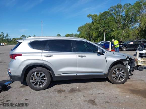 2020 Hyundai Santa Fe SEL with VIN 5NMS33AD3LH161594, listed as a IAAI auction lot 41857469 with 129,374 mi miles. Bid and sale history available at carsss.com. Image 13.
