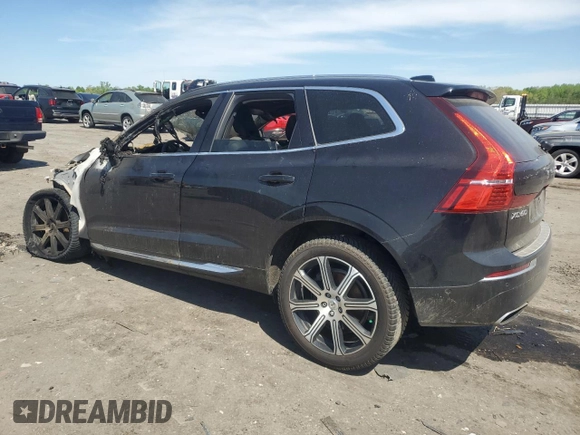 2019 Volvo XC60 Inscription with VIN YV4A22RL9K1309662, listed as a Copart auction lot 54296595 with Not provided miles and Salvage title. Bid and sale history available at DreamBid. Image 2.