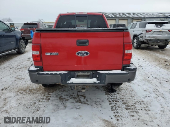 2005 Ford F-150 XLT с VIN 1FTPX045X5KC07863, выставлен на аукционе Copart как лот 41750185 с пробегом 181 401 миль миль и Чистый • Clean title. История ставок и продаж доступна на DreamBid. Изображение 6.