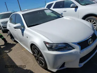 2013 Lexus GS 350 with VIN JTHBE1BL7D5007607, listed as a IAAI auction lot 41822677 with 97,442 mi miles. Bid and sale history available at carsss.com. Image 1.